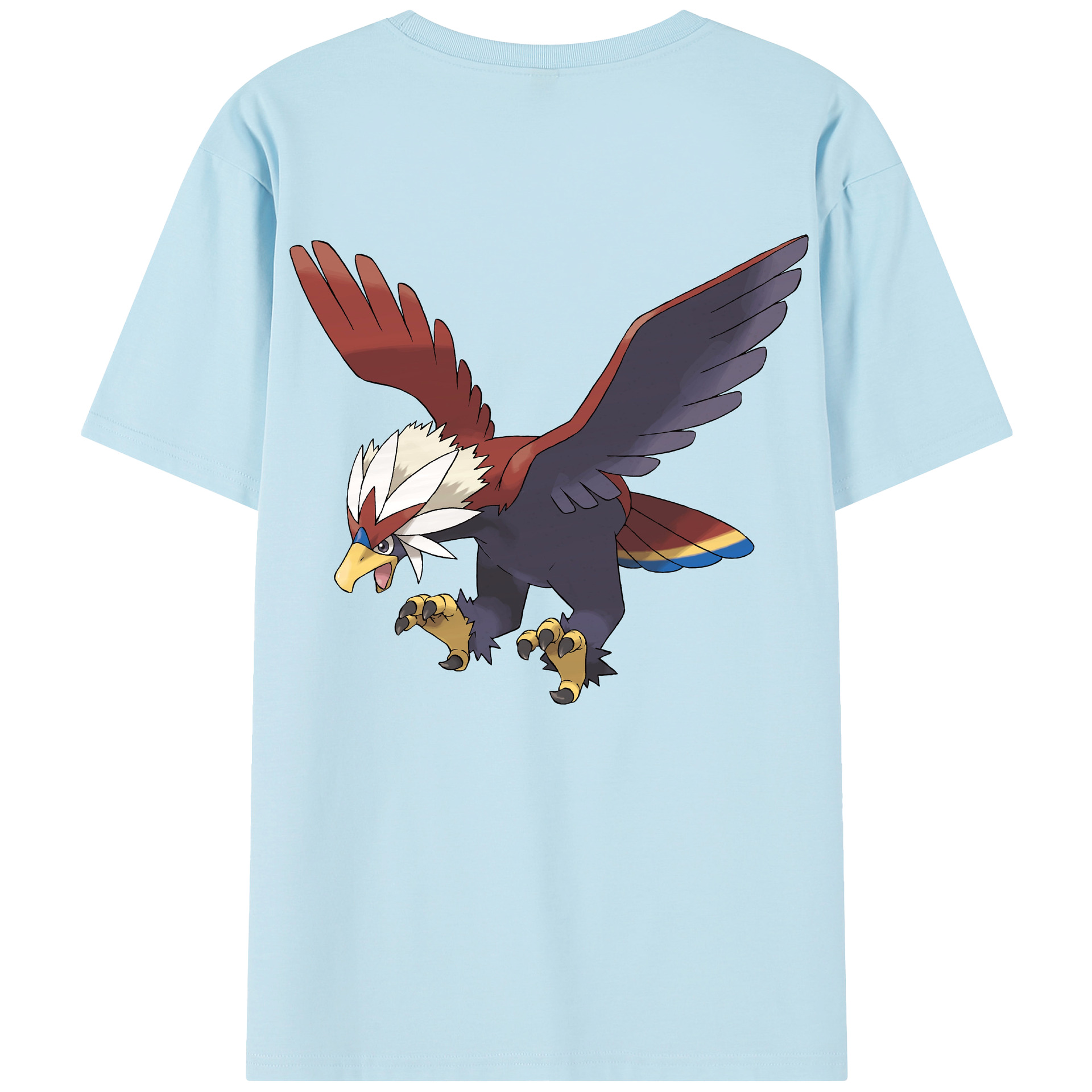 （画像用） ポケットモンスター Pokémon 綿100％半袖Tシャツ（背面プリント）